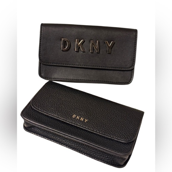 Two DONNA KARAN belt bag which goes to any belt. Fits phone if is not too nig - Picture 1 of 12